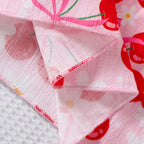 Vestido Infantil Cerejinhas