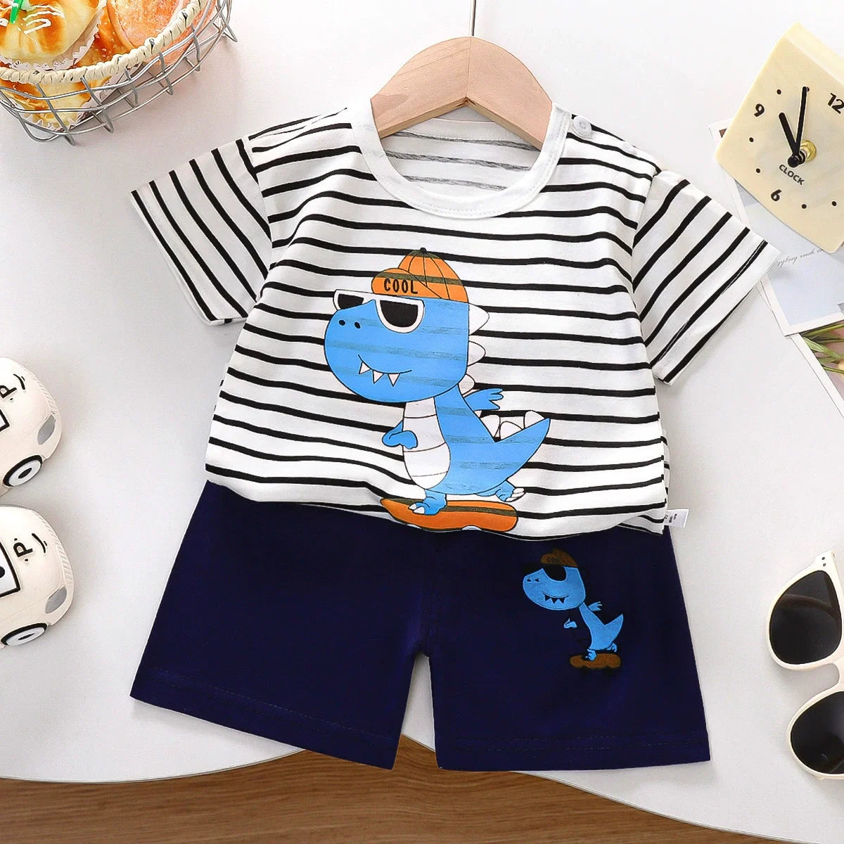 Conjunto Infantil Masculino Bichinhos
