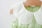 Vestido Infantil Golinha de Renda Camadas