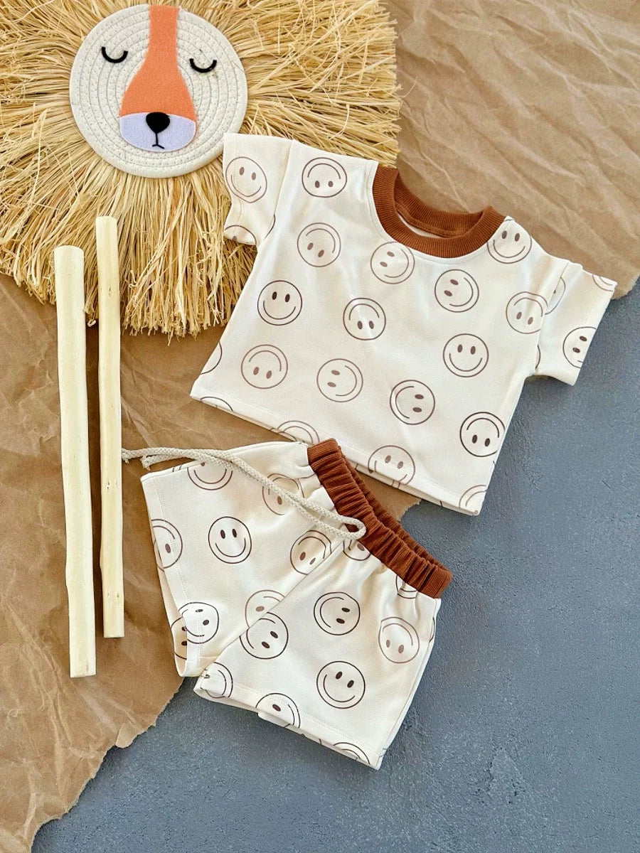 Conjunto Infantil de Verão Estampadinho