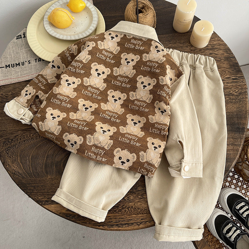 Conjunto Infantil Ursinho 3 Peças