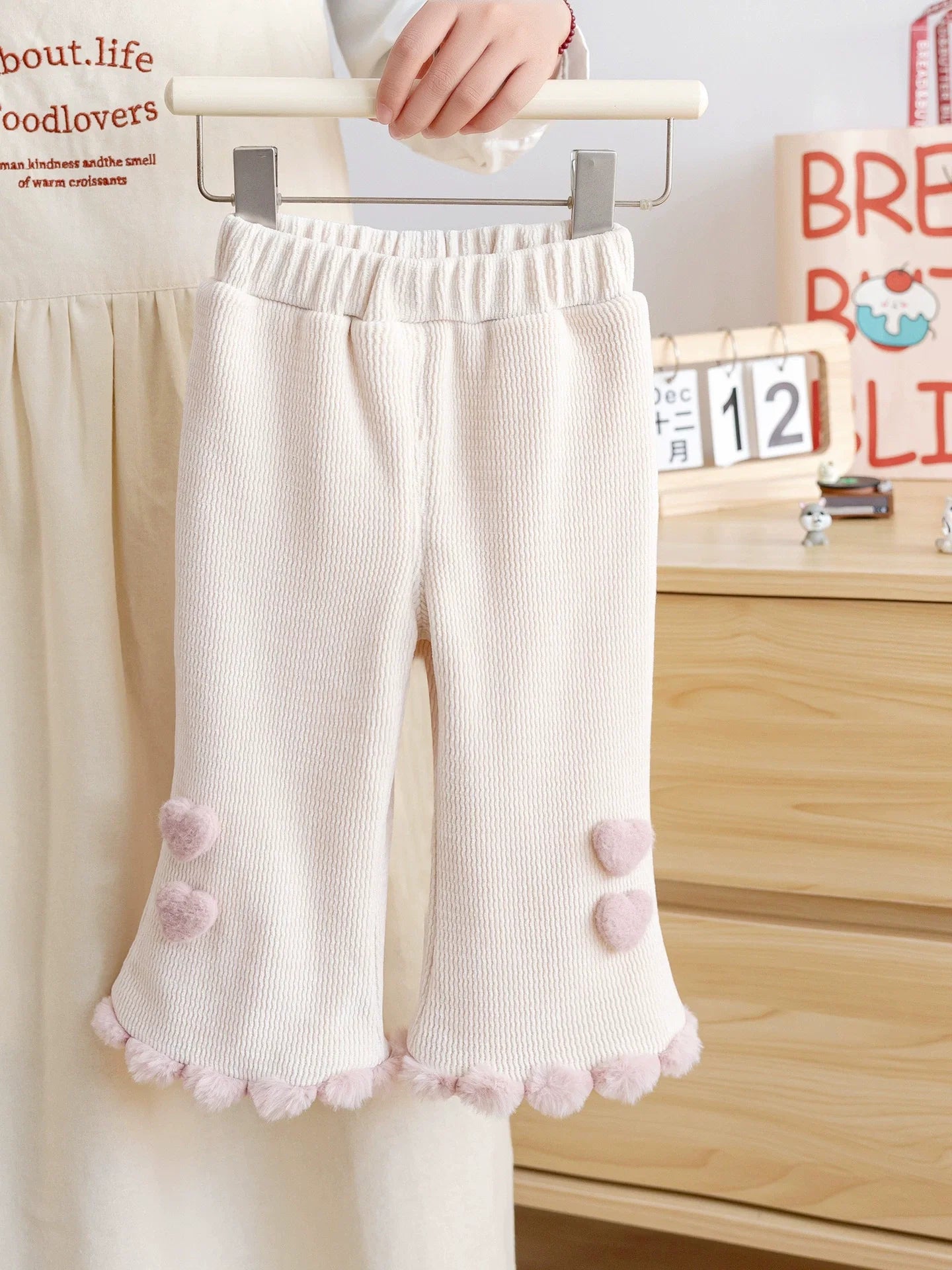 Calça Infantil Inverno Coraçãozinho