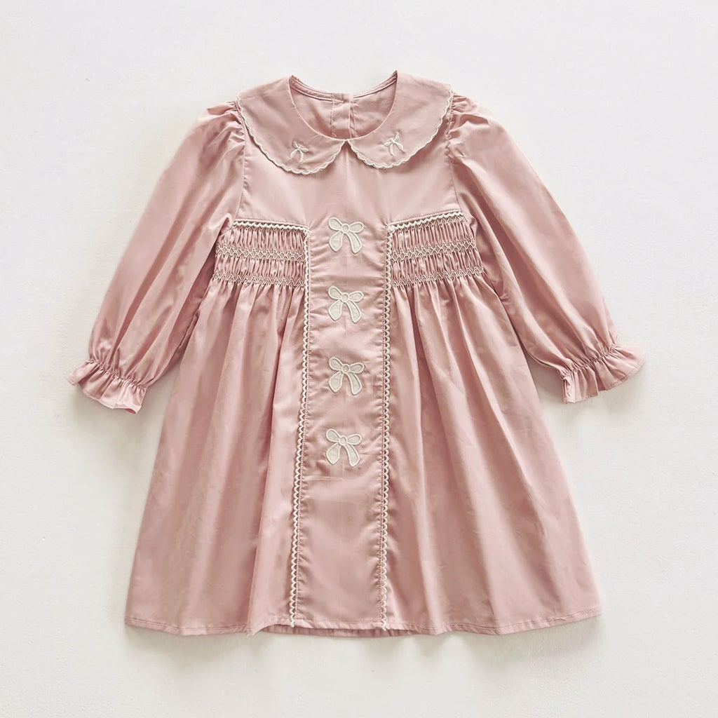 Vestido Infantil Lacinhos Golinha