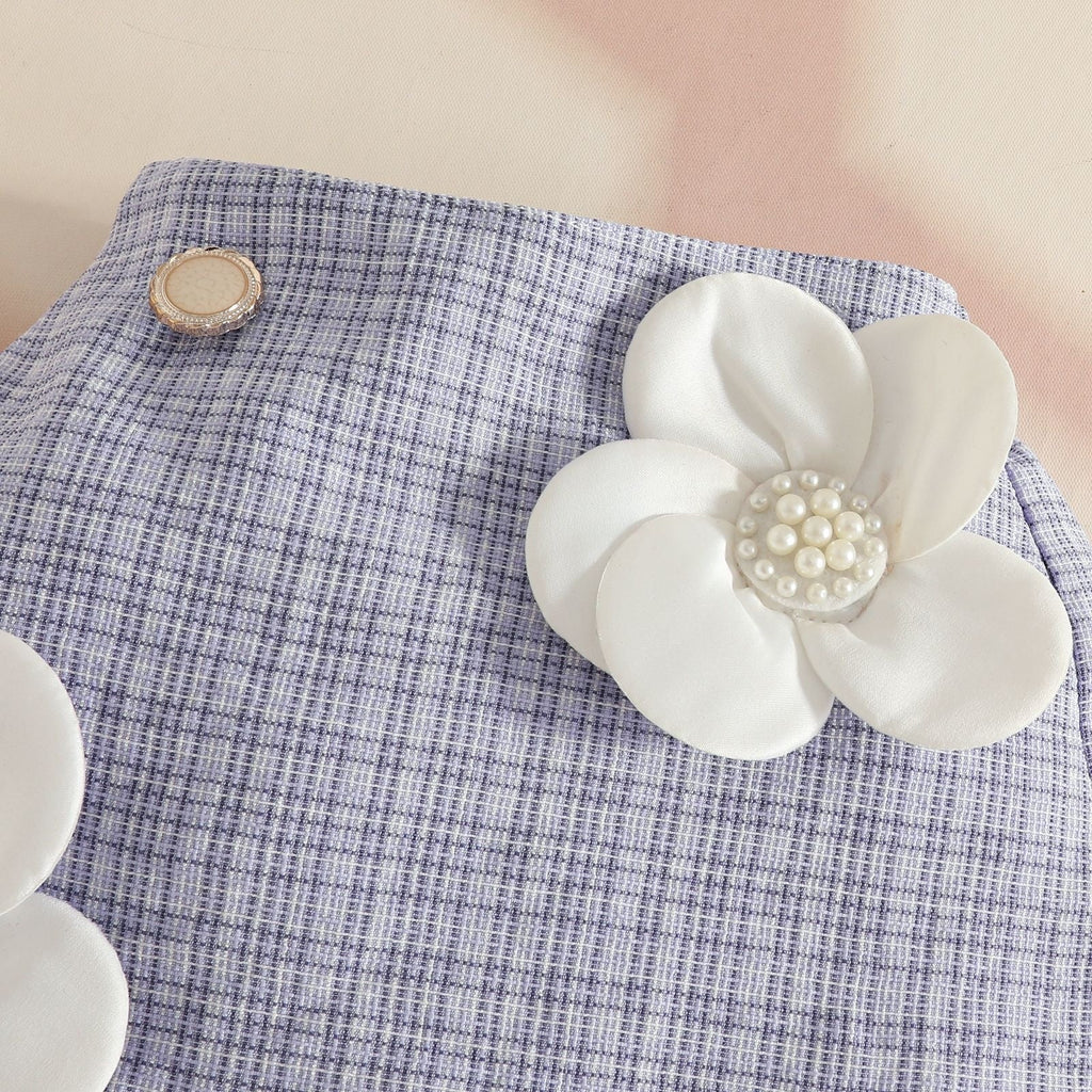 Conjunto Infantil Feminino Flores Botõeszinhos