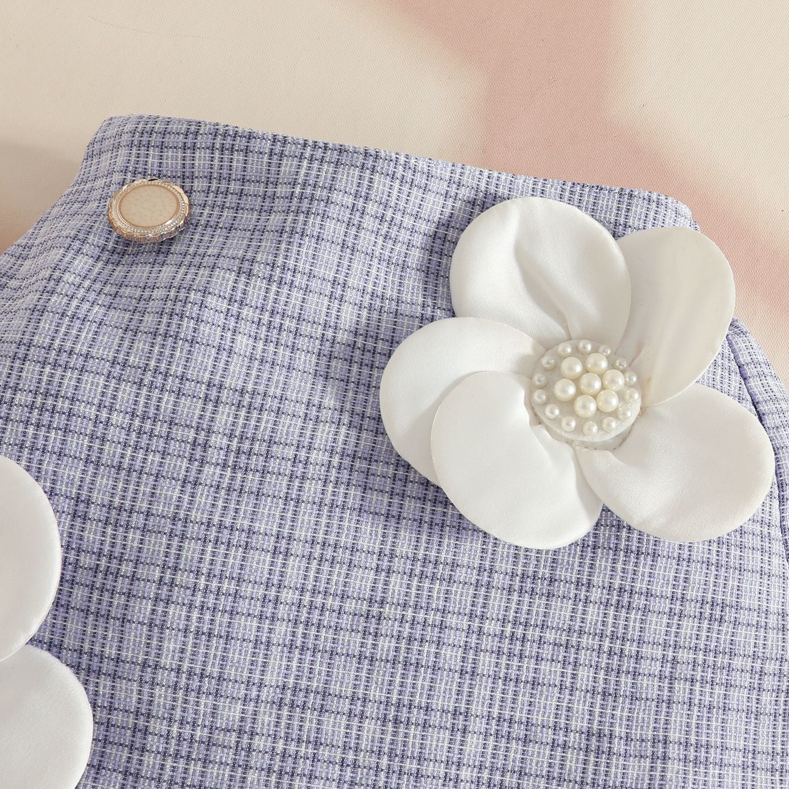 Conjunto Infantil Feminino Flores Botõeszinhos