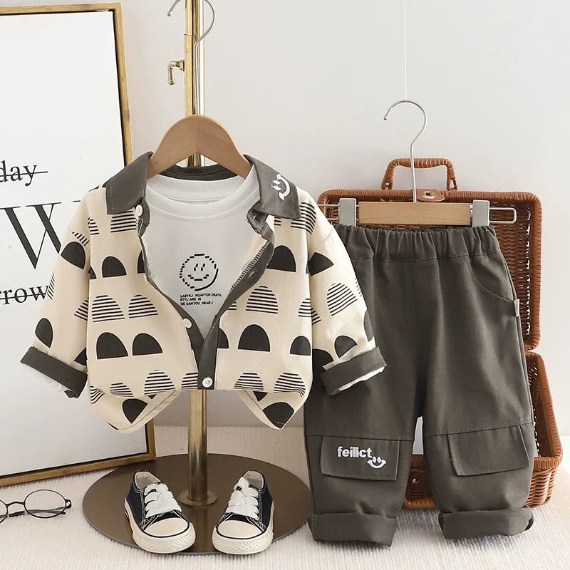 Conjunto Infantil 3 Peças Masculino