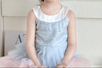 Vestido De Festa Infantil Camadas Coloridas