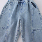 Conjunto Infantil Masculino Jeans 3 Peças