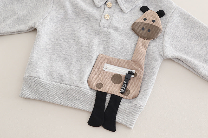 Conjunto Infantil Masculino Girafinha