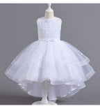 Vestido Infantil Brilhante Camadas