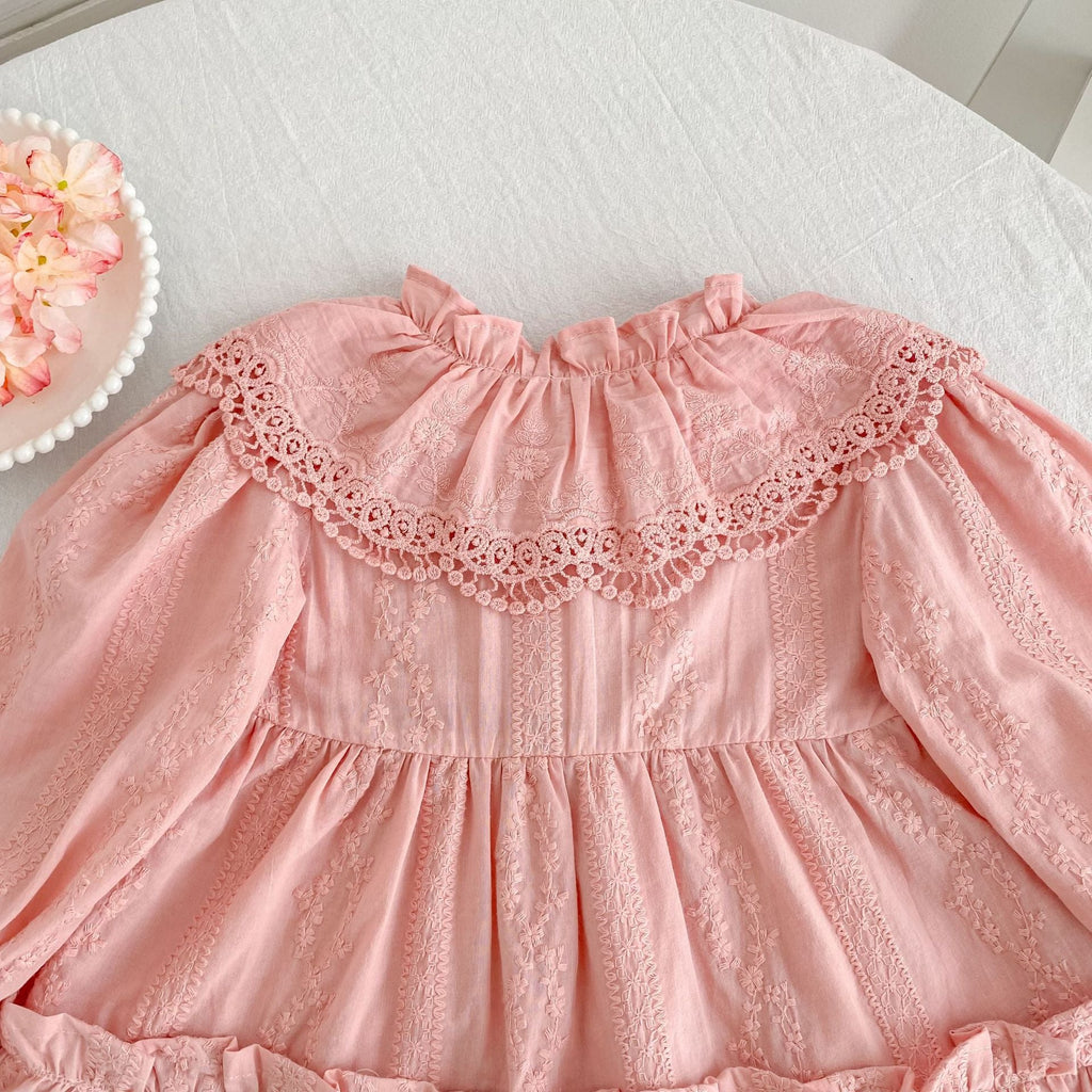 Vestido Infantil Rendado Golinha