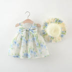 Vestido Infantil Verão Floral