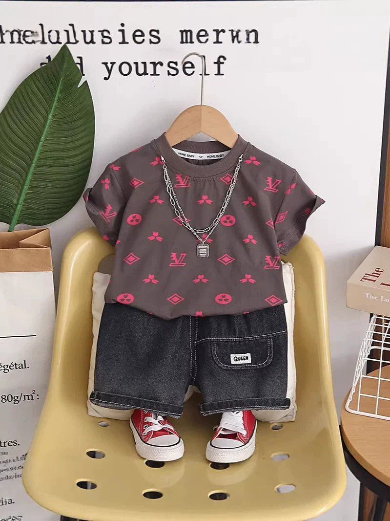 Conjunto Infantil Masculino Moderno e Jeans