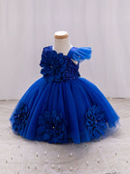 Vestido De Festa Infantil Flores