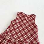 Vestido Infantil Regata Xadrez