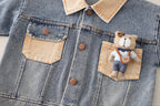 Conjunto Infantil Masculino 3 Peças Ursinho