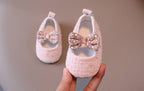 Sapato Infantil  Tweed Lacinho