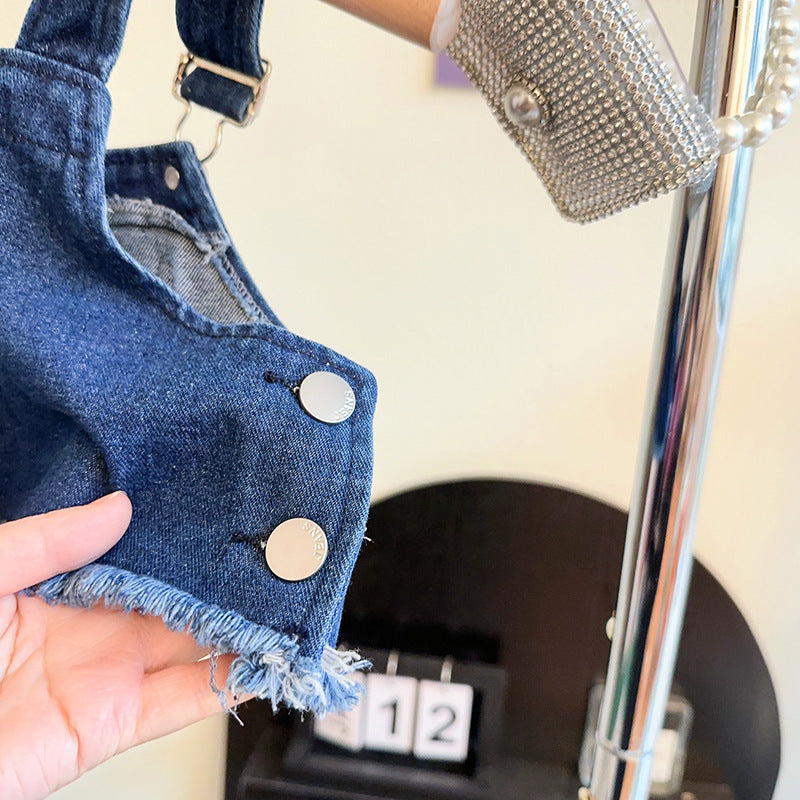Conjunto Infantil Feminino 3 Peças e Jeans