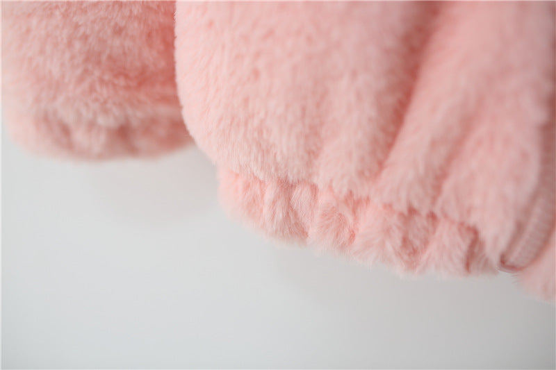 Casaco Infantil Plush Coelhinhos