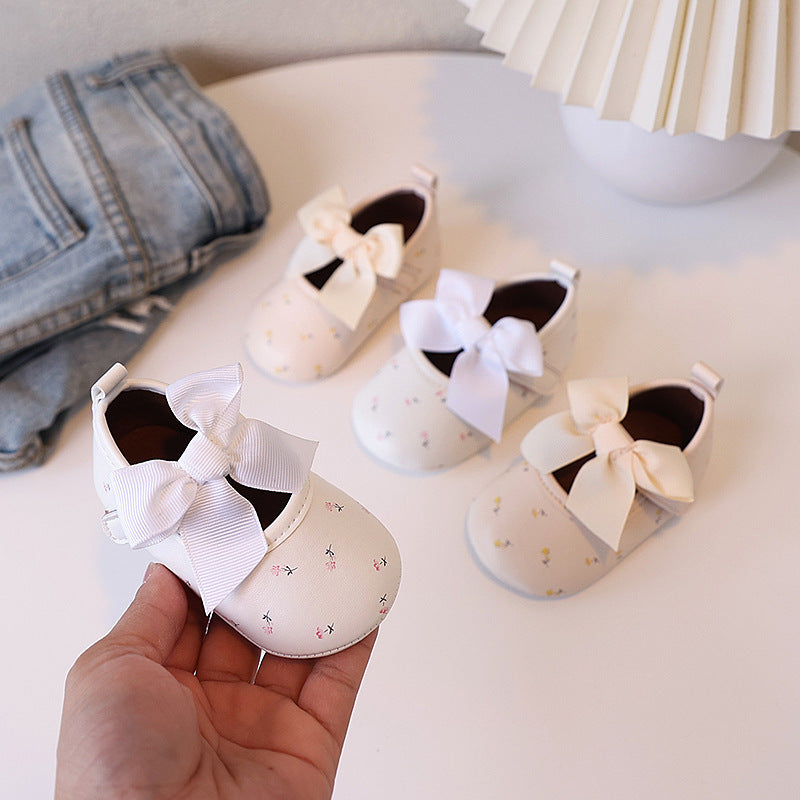Sapato Infantil Florzinhas Lacinho