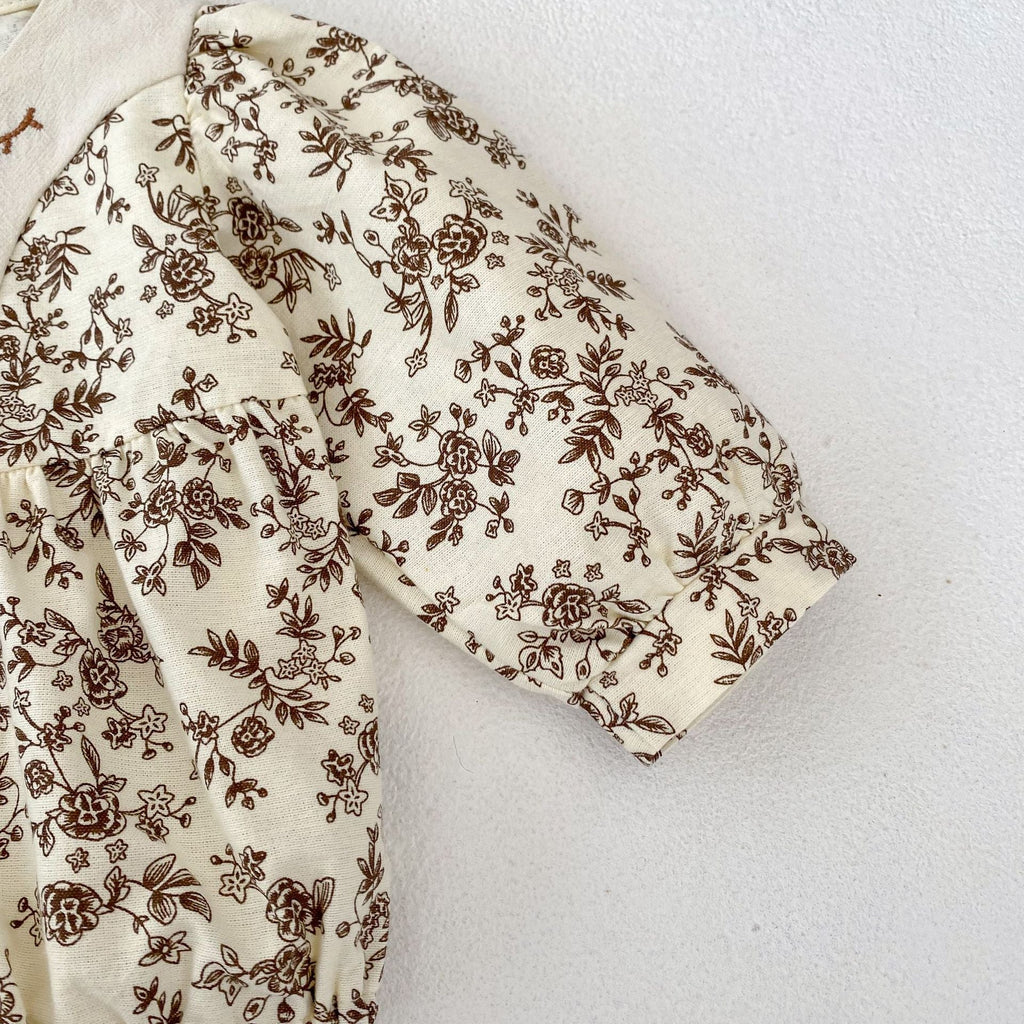 Body Infantil Feminino Flores