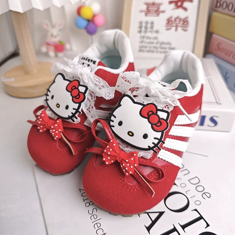 Tênis Infantil Lacinho Hello Kity