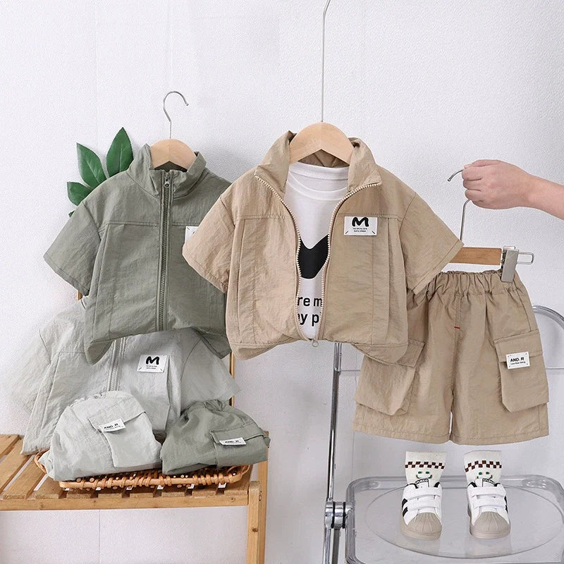 Conjunto Infantil Masculino 3 Peças