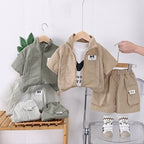 Conjunto Infantil Masculino 3 Peças