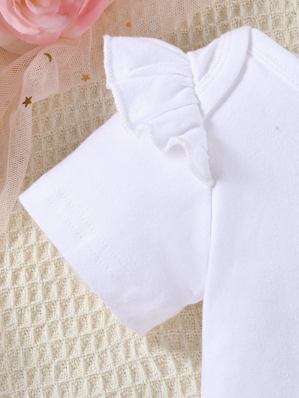 Conjunto Infantil Coelhinho Xadrez