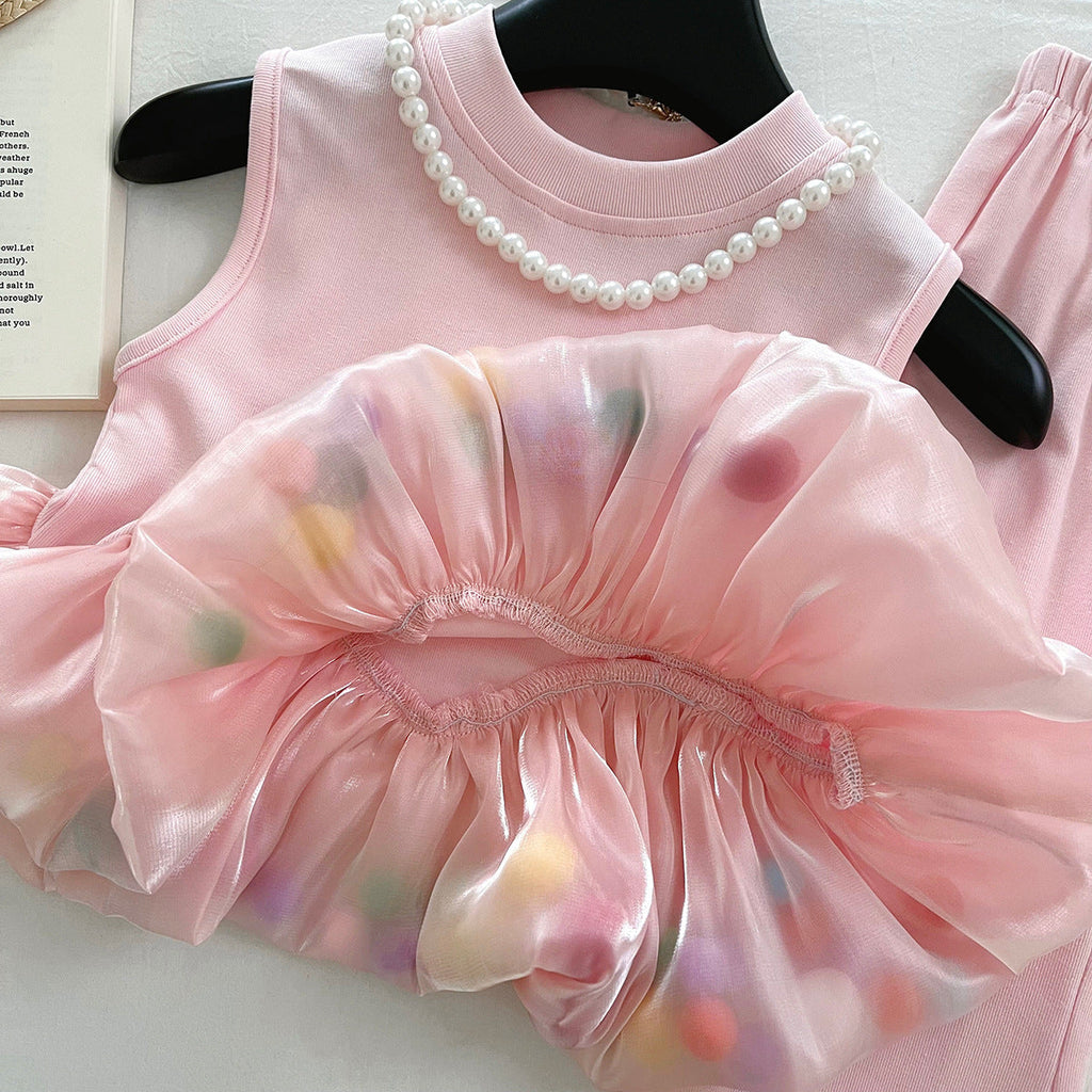 Conjunto Infantil Feminino Rosa Boutique