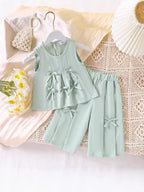 Conjunto Infantil Feminino com Lacinhos