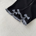 Conjunto Infantil Feminino Inverno Xadrez