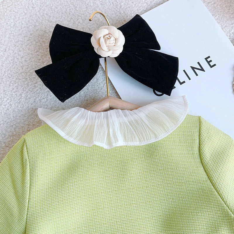 Conjunto Infantil Feminino Verde Boutique
