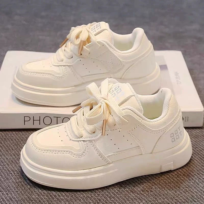 Tênis Infantil Branco Cadarço