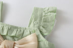 Vestido Infantil Borboletas Lacinho