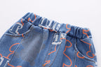 Conjunto Infantil Jeans 3 Peças