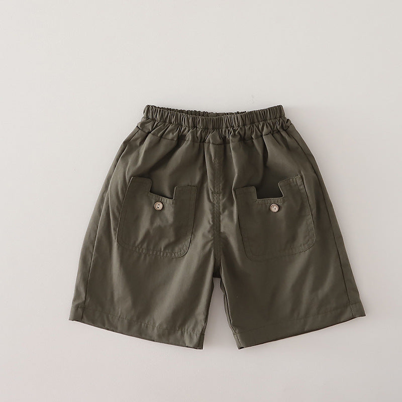 Conjunto Infantil Verão 3 Peças Bolsinho