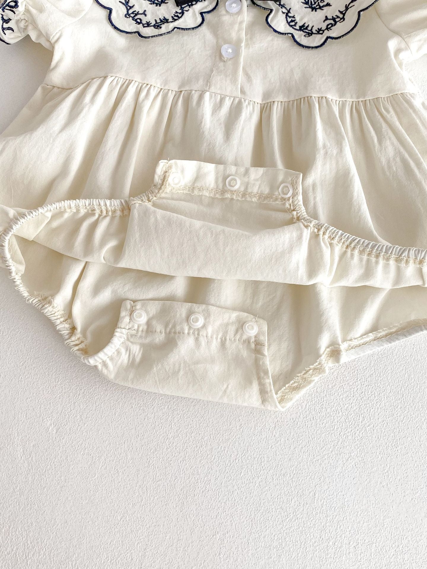 Body Infantil Feminino Bordadinho
