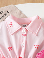 Vestido Infantil Lacinhos com Top
