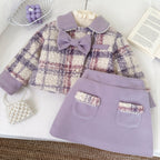 Conjunto Infantil Feminino Inverno Pérolas