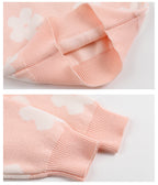 Conjunto Infantil Tricô Florzinhas