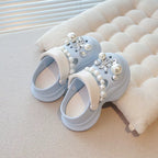 Crocks Infantil Feminino Pérolas