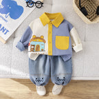Conjunto Infantil Masculino Ursinhos e Jeans