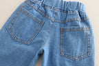 Conjunto Infantil Masculino Jeans 3 Peças