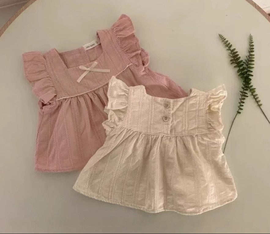 Conjunto Infantil Feminino Verão Lacinho