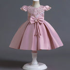 Vestido De Festa Pedrarias e Lacinho