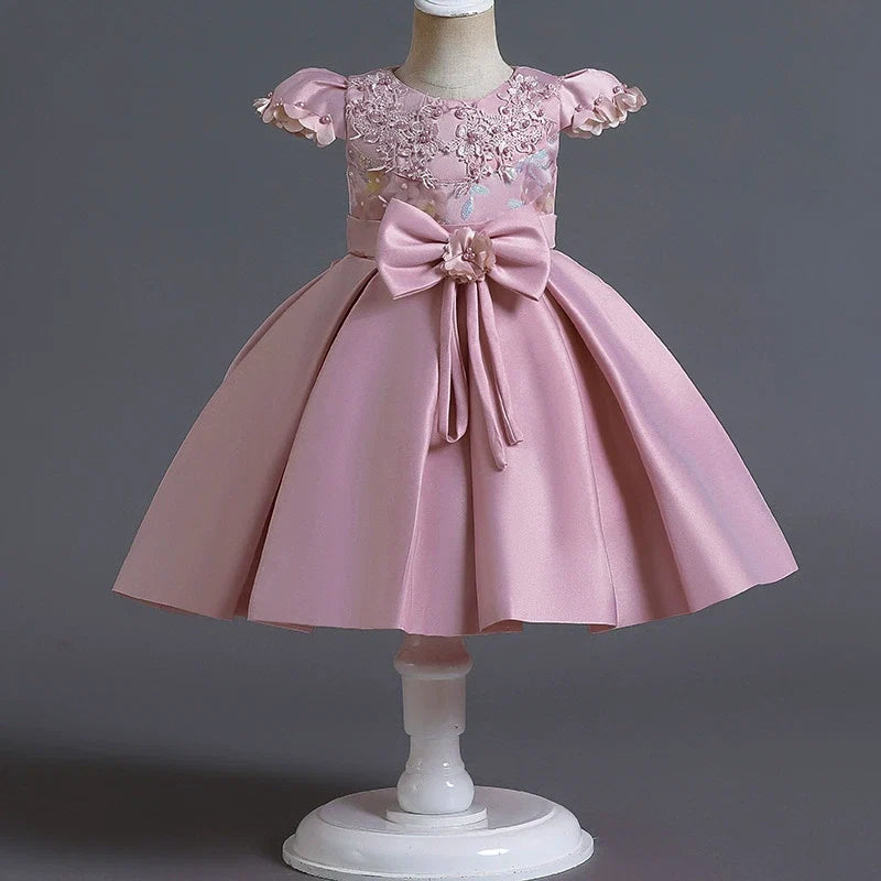 Vestido De Festa Pedrarias e Lacinho