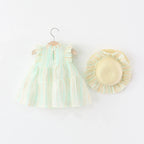 Vestido Infantil Verão Tulipa