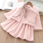 Vestido Infantil Boutique + Casaco