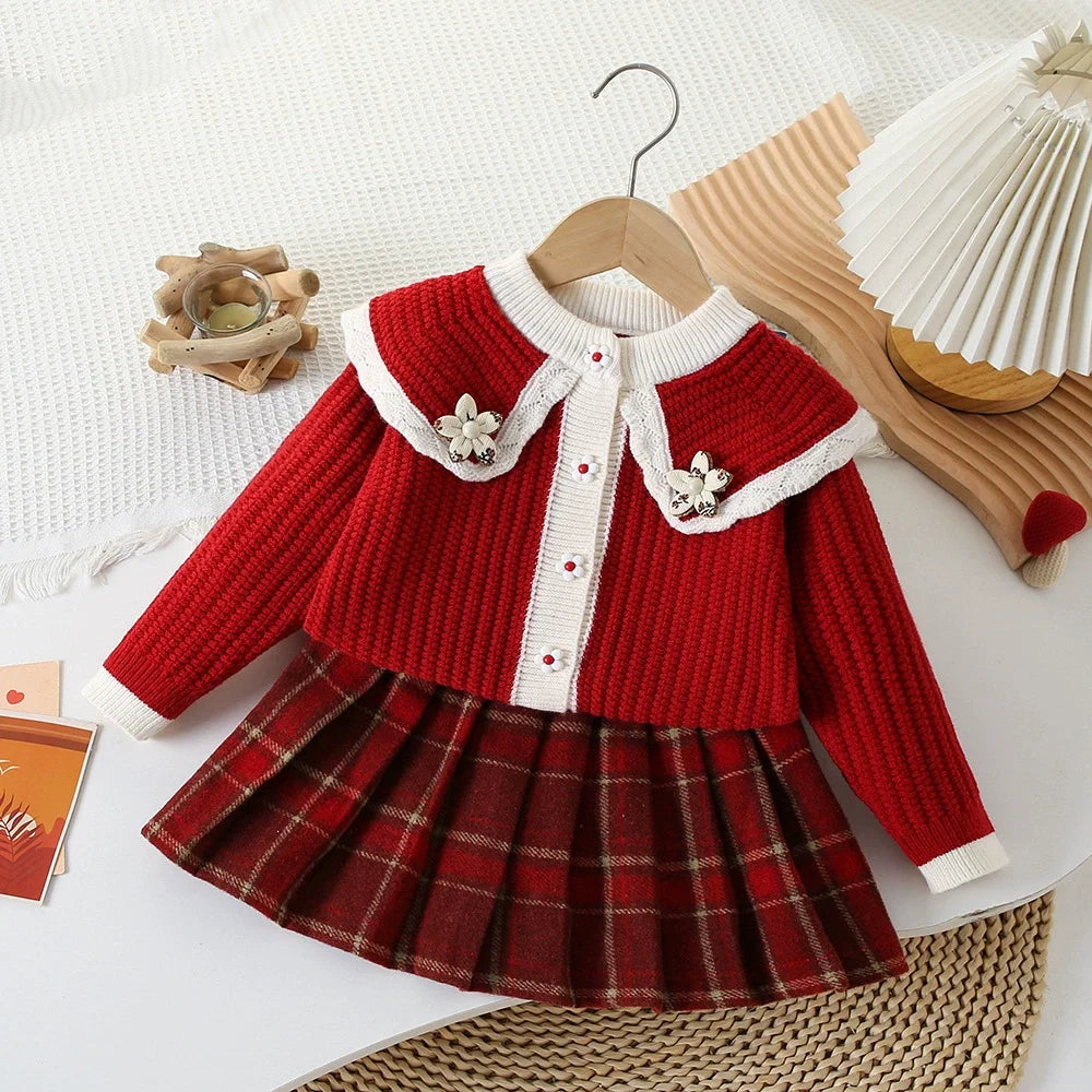 Conjunto Infantil Inverno Florzinhas